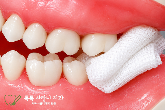 동인동 사랑니 발치 후 피는 언제까지 날까요? - 2
