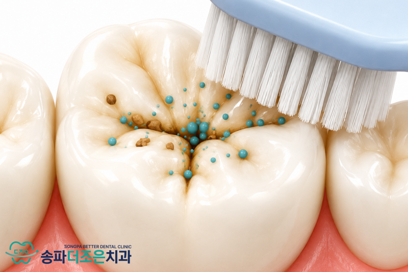 송파 어린이 치과, 충치 예방을 위한 실란트(홈메우기) 영구치가 올라오는 시기에 확인해야 하는 이유 - 2