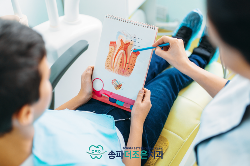 송파 어린이 치과, 충치 예방을 위한 실란트(홈메우기) 영구치가 올라오는 시기에 확인해야 하는 이유 - 4